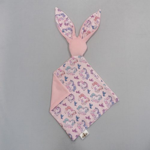 Rózsaszín nyuszi baba ajándékcsomag