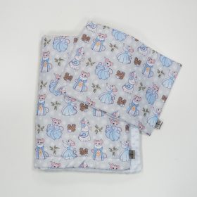 Egér királykisasszony baba ajándékcsomag - Kék