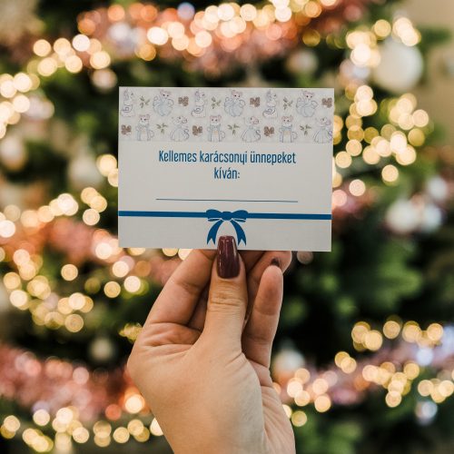 Egér királykisasszony baba ajándékcsomag - Kék