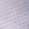 Rózsaszín Maratott karikás takaró (Névvel+mintával hímezve)