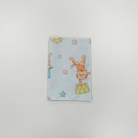 Egészségügyi kiskönyv borító - Retro Cirkusz (kék)