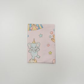   Egészségügyi kiskönyv borító - Retro Cirkusz (rózsaszín)