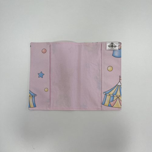 Egészségügyi kiskönyv borító - Retro Cirkusz (rózsaszín)